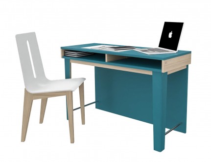 bureau 2 niches voile de fond